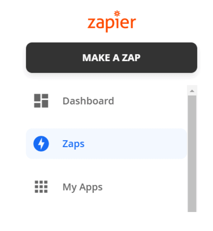 Crear Zap en Zapier - Ninja Forms